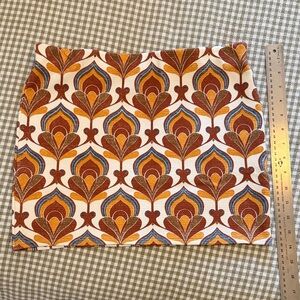 Zara Multicolor Patterned Mini Skirt